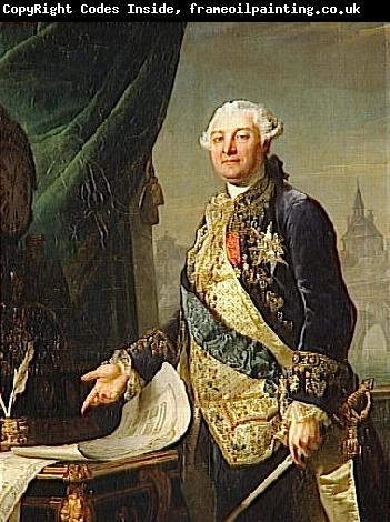 Jean-Laurent Mosnier Portrait of Baron de Breteuil